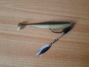 Small shad with a blade, lures for Zújar
